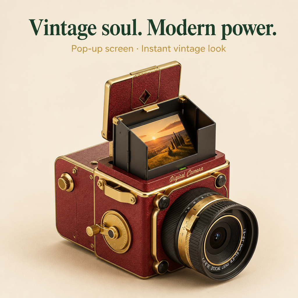 VintageFrames - Retro Digital  Camera