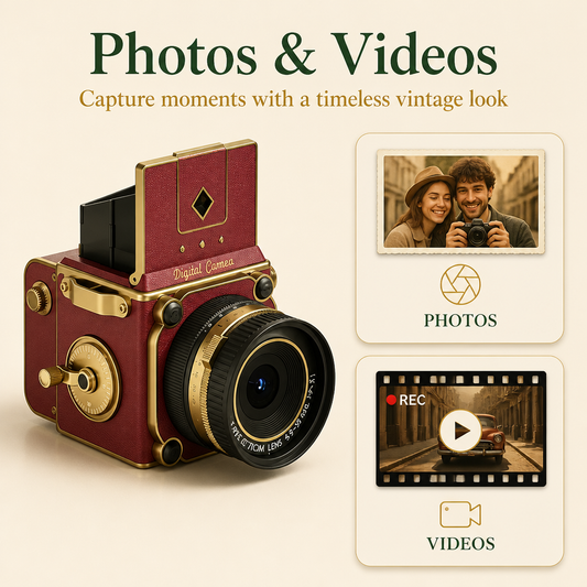 VintageFrames - Retro Digital  Camera